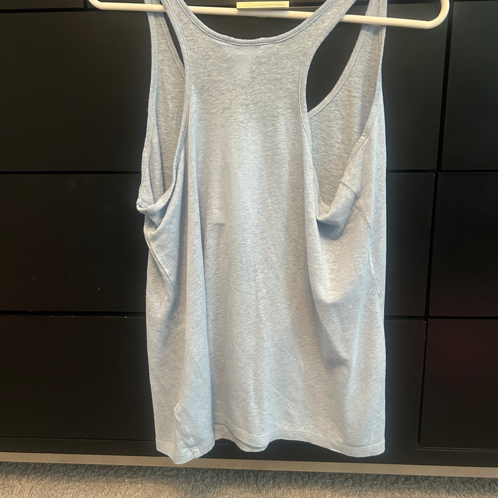 Athleta Light Blue Camisole Getaway Racerback Tank Top New With Tags - Picture 2 of 3